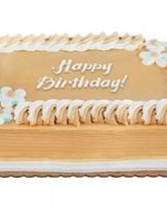 Creamy caramel cake