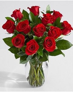 Vase Of Roses...