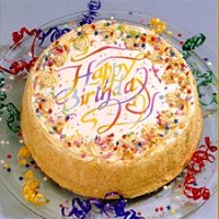 Mocha Birthday Cake